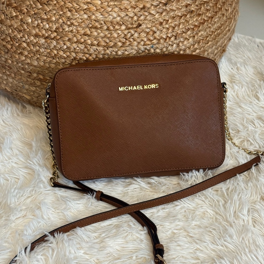 Michael Kors Chocolate Crossbody Bag